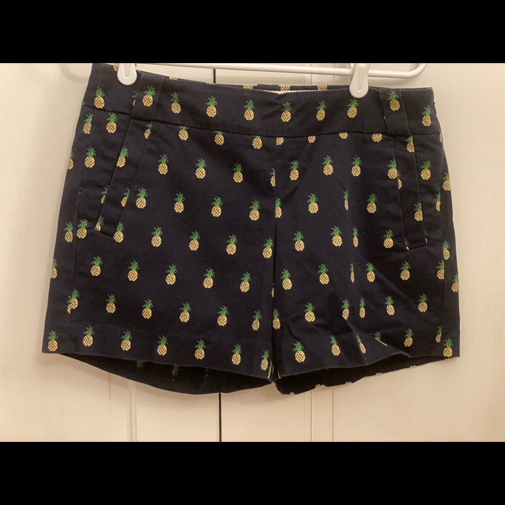 🍍J.CREW Stretch Chino Pineapple Shorts 🍍